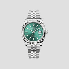 Rolex Date Adjust Green Dail