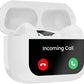 A9 Pro Apple Airpods ANC/ENC Noise Reduction Touch Control Bluetooth Wire Airpods